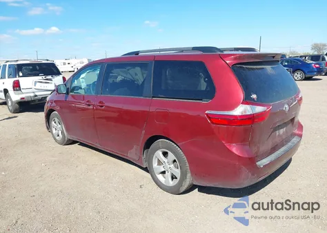 2015 Toyota Sienna Le 8 Passenger из США, поврежденный, VIN 5TDKK3DCXFS610860